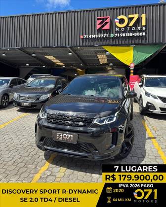 LAND ROVER DISCOVERY SPORT 2.0 D180 TURBO DIESEL R-DYNAMIC SE AUTOMÁTICO